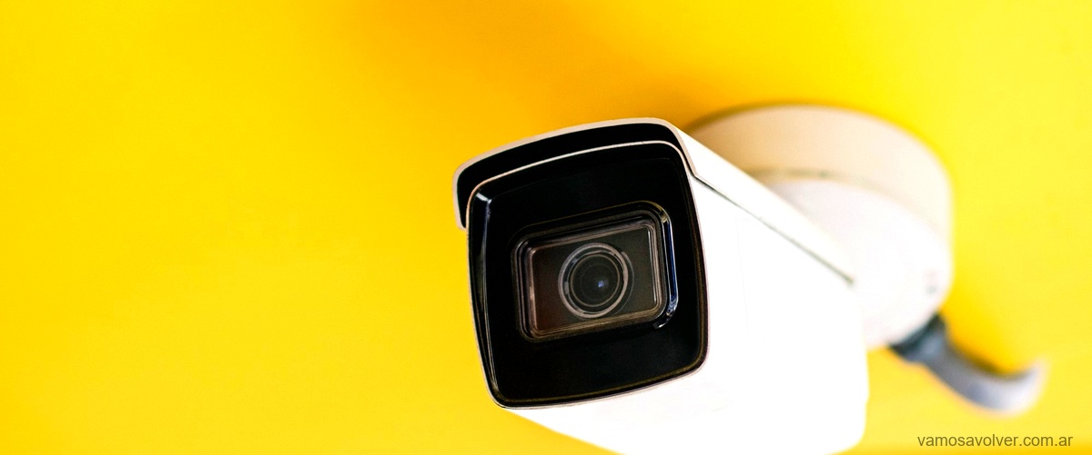 ¿Cuál es el alcance de una cámara de vigilancia?