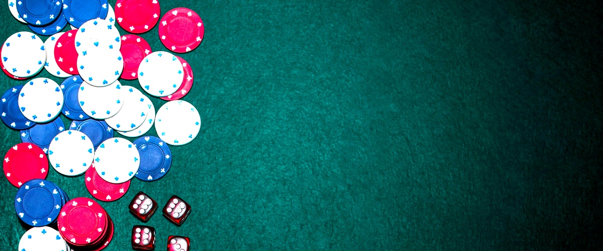 ¿Qué valor tienen las fichas de póker?